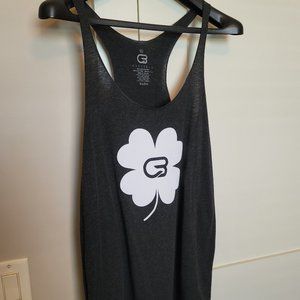 CycleBar ladies racerback with shamrock